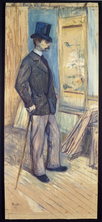 Ritratto di M. Paul Sescau, 1891 da Henri de Toulouse Lautrec